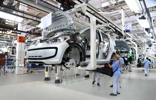 Fábrica da Volkswagen  (Foto: Divulgação)