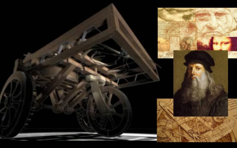 É verdade que o Leonardo da Vinci projetou o “Primeiro Carro” da história do mundo?