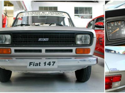 Momento histórico! Veja o Fiat 147 (Chassi 00001) que foi o Primeiro FIAT produzido no Brasil!