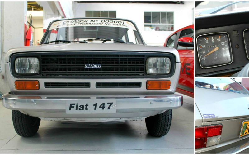 Momento histórico! Veja o Fiat 147 (Chassi 00001) que foi o Primeiro FIAT produzido no Brasil!